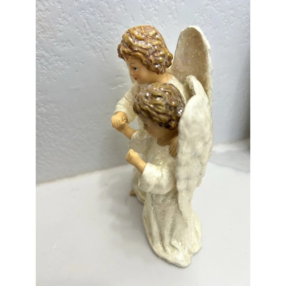 Vintage Angel Figurine Victorian Style Holiday Christmas Decor 7
